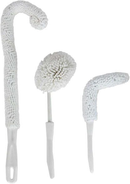 Lily's Home Decanter Cleaning Brush Set, Glassware Cleaning Brushes - Image 6