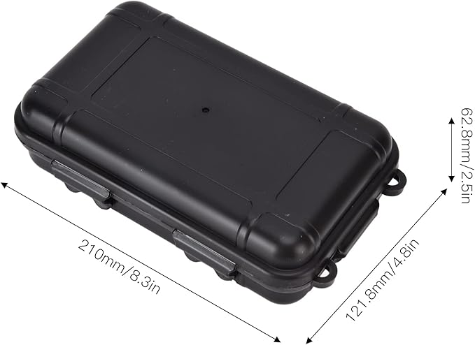 Anti-Pressure Shockproof Container Box, Small Waterproof Plastic Dry Storage Box - Image 2