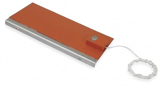 TEMPCO Silicone Rubber Enclosure Heater, Thermostat Opens 60°F, Closes 40°F by Unknown