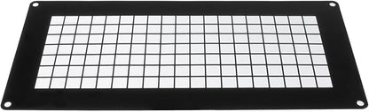 Repa Market 10" x 5" Inch Black Galvanized Steel Rectangular Crawl Space Vent - Image 8