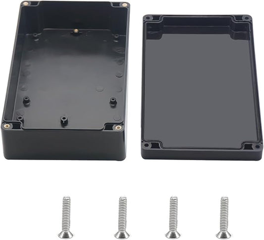 Outdoor Waterproof Junction Box IP67 Project Box ABS Black Electrical Boxes by Otdorpatio