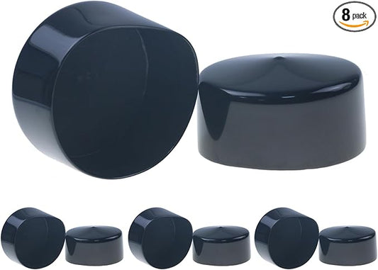 Acocony 3 Inch Rubber Cap Round Rubber End Caps PVC Flexible Protector Plastic by Acocony