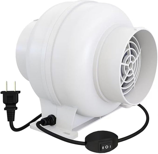Artibear 3.5 Inch 168 CFM Inline Duct Ventilation Fan by Artibear