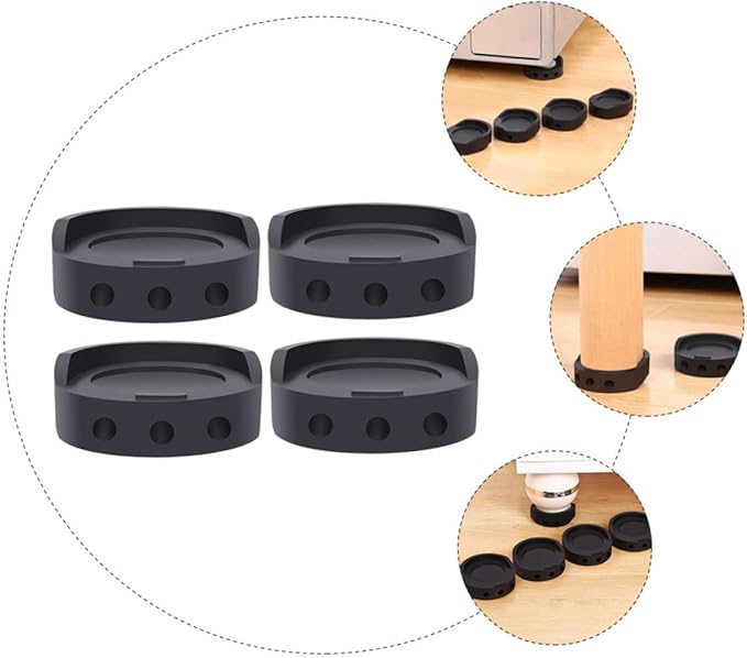 ARTIBETTER 8pcs Vibration Pads for Washer Non-Skid Protector Mat for Dryer - Image 2