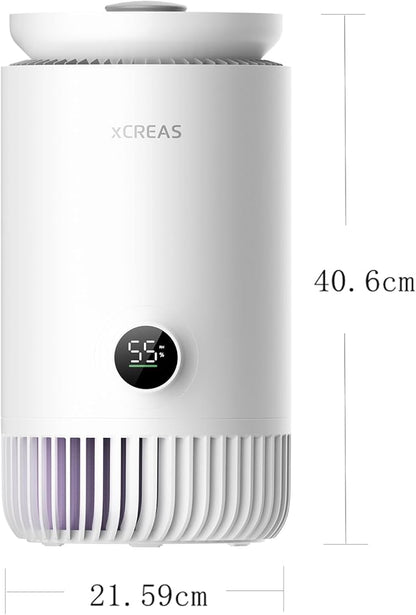 Humidifier and Air Purifier in One, Evaporative Humidifier and HEPA Air - Image 8