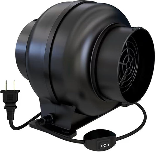 Artibear 3.5 Inch 168 CFM Inline Duct Ventilation Fan by Artibear