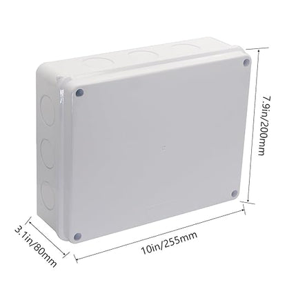 Junction Box Dustproof Waterproof IP65 ABS Plastic Electrical Boxes, Indoor & - Image 2