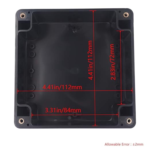 Junction box, Raculety Electrical Project Case Power Junction Box, Project Box - Image 3