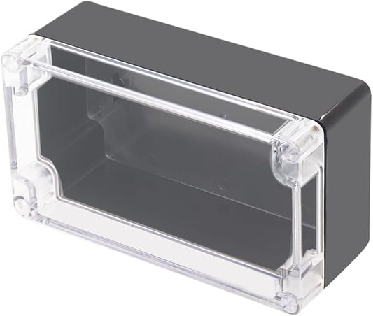 Project Box IP65 Waterproof Junction Box ABS Plastic Black Electrical Boxes DIY by Otdorpatio