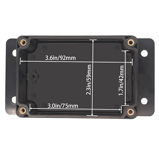 Watertight Junction Box, IP67 Waterproof Project Box Durable ABS Plastic - Image 5