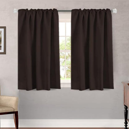 H.VERSAILTEX Blackout Curtains Thermal Insulated Window Treatment Panels Room - Image 2