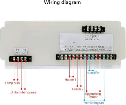 Full Automatic Egg Incubator Controller XM-18D Temperature and Humidity - Image 5