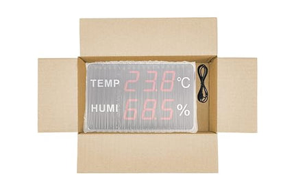Industry Rated High Accuracy Large 5-Inch LED Display Thermometer & Hygrometer - Image 5