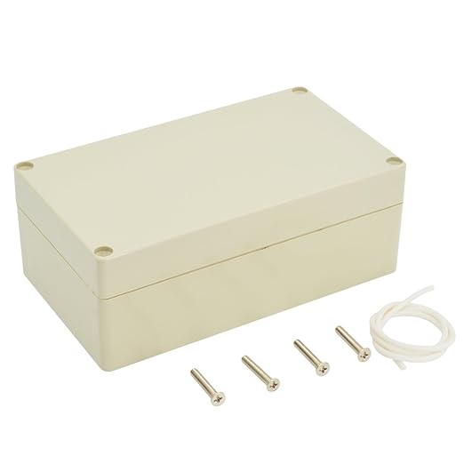 LeMotech Waterproof Dustproof IP65 ABS Plastic Junction Box Universal Electric by LeMotech