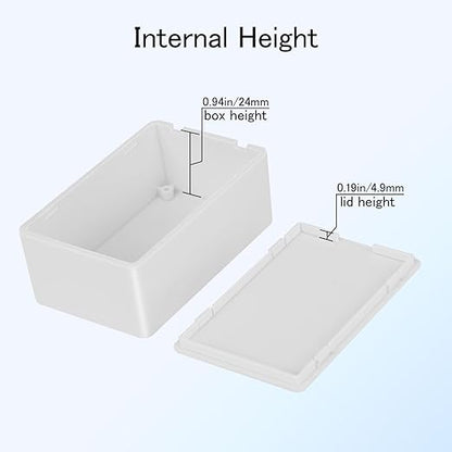 Project Box 8 Pieces Electrical Box Small Junction Box ABS Plastic Enclosure - Image 5