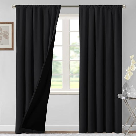 H.VERSAILTEX 100% Blackout Curtains by HVERSAILTEX