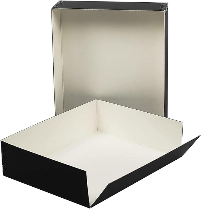 Lineco, 8x10 Museum Archival Storage Box, Drop Front Design - Image 6