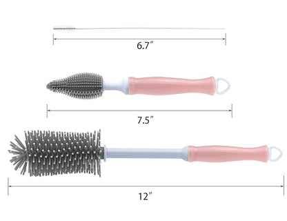 Silicone Cleaning Brush, and Smaller Diameter Openings - Image 2