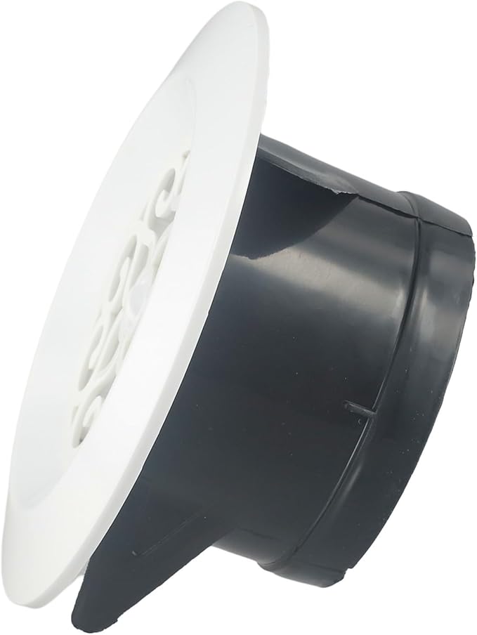 Round Air Vent Grille with Adjustable Louvers, ABS Ventilation Cover - Image 3