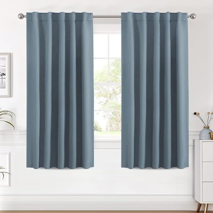 H.VERSAILTEX Blackout Curtains Thermal Insulated Window Treatment Panels Room by HVERSAILTEX