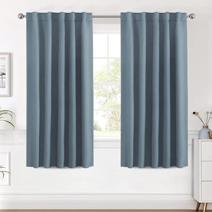 H.VERSAILTEX Blackout Curtains Thermal Insulated Window Treatment Panels Room by HVERSAILTEX
