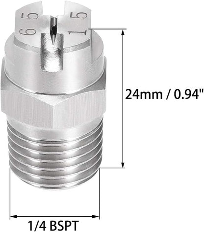uxcell Flat Fan Spray Tip - Image 2
