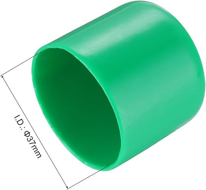 uxcell 20pcs Rubber End Caps 37mm ID Vinyl PVC Round Tube Bolt Cap Cover Screw - Image 3
