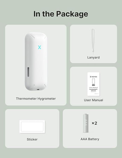 X-Sense 2.0 Indoor WiFi Hygrometer Thermometer, Hygrometer Indoor Humidity - Image 9