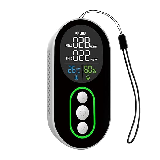 Protmex Indoor Air Quality Monitor, PM2.5 PM10 Detector by Unknown