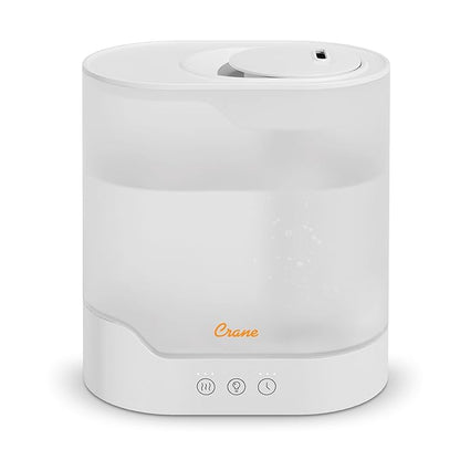 Crane 0.7 Gallon Top Fill Cool Mist Humidifier and Aroma Diffuser, by Crane