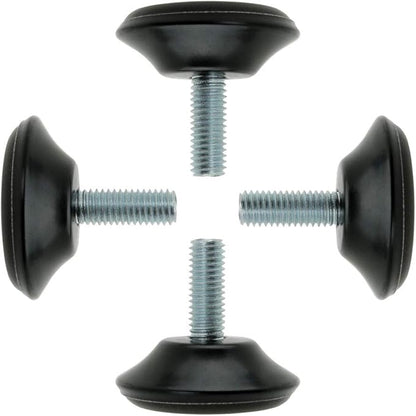 uxcell M8 x 25 x 40mm Screw on Furniture Glide Leveling Feet Floor Protector by uxcell