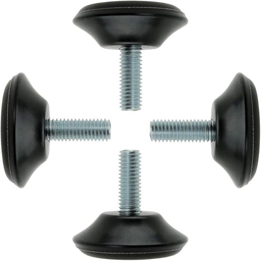 uxcell M8 x 25 x 40mm Screw on Furniture Glide Leveling Feet Floor Protector by uxcell