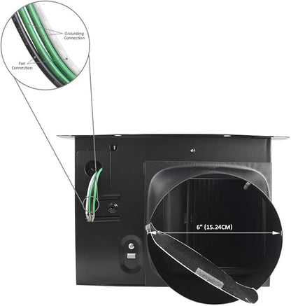 BV Bathroom Exhaust Fan 200CFM - Image 3
