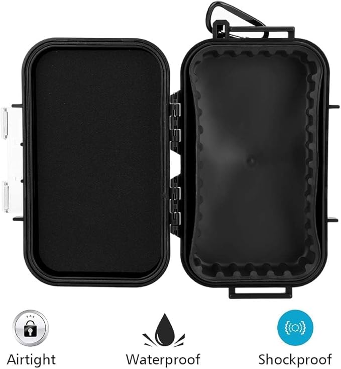 Dry Box Outdoor Waterproof Airtight Storage Case Hard Shell Wet Dry Box Carry - Image 3