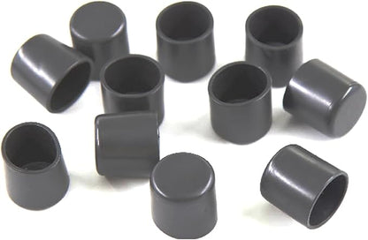 8Pcs 50mm Rubber Chair Leg Caps Black Rubber Leg Tips Round Furniture Feet by Leliafleury
