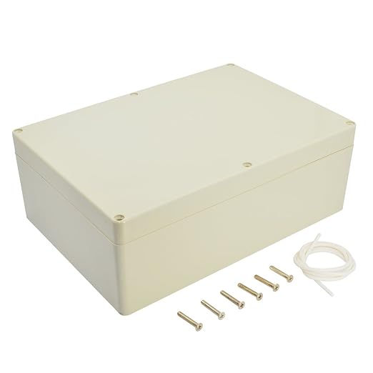 LeMotech Waterproof Dustproof IP65 ABS Plastic Junction Box Universal Electric by LeMotech