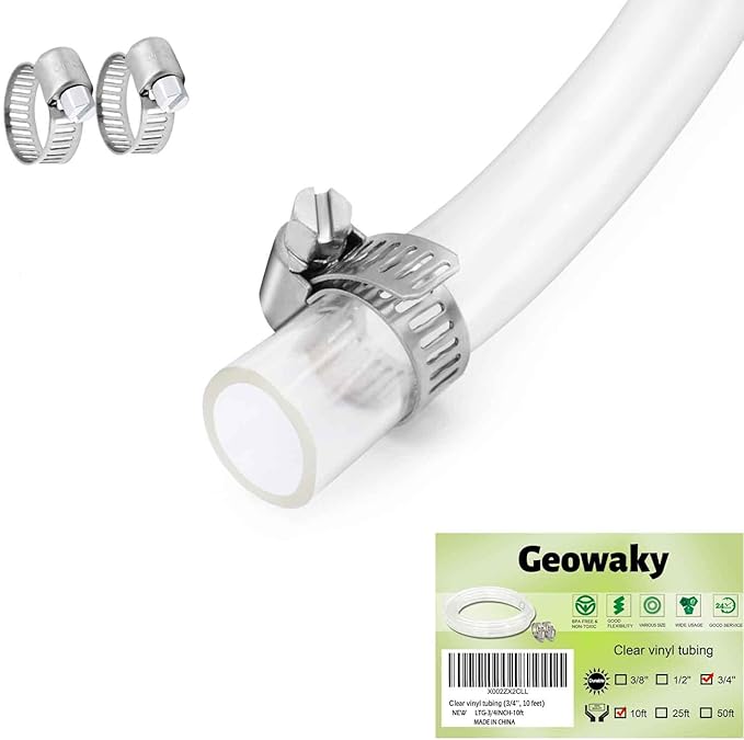 Clear Vinyl Tubing by ProfessionalBrand