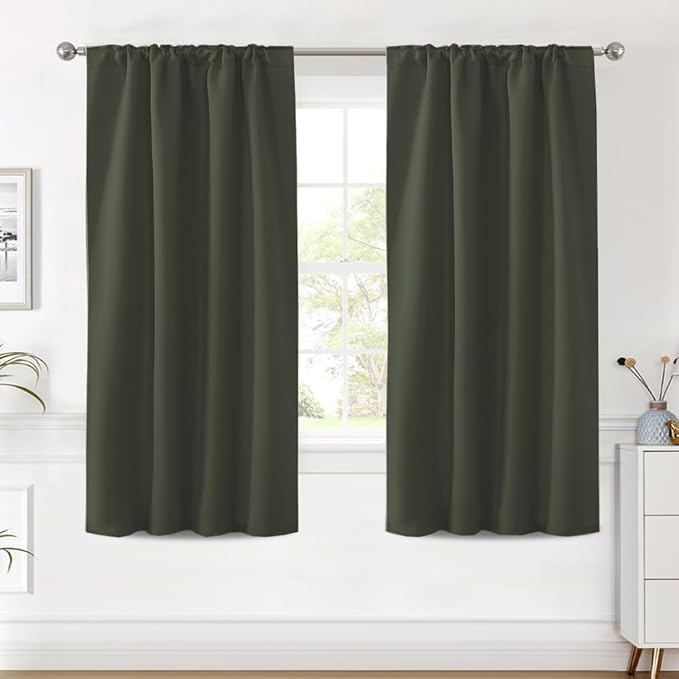 H.VERSAILTEX Blackout Curtains Thermal Insulated Window Treatment Panels Room - Image 2