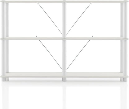 Homes: Inside + Out Apexa Modern 3-Tier Extra Wide Shelving Units, Collectibles - Image 11