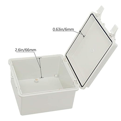 Zulkit Junction Box ABS Plastic Dustproof Waterproof IP65 Electrical Boxes - Image 4