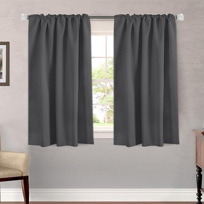 H.VERSAILTEX Blackout Curtains Thermal Insulated Window Treatment Panels Room - Image 2