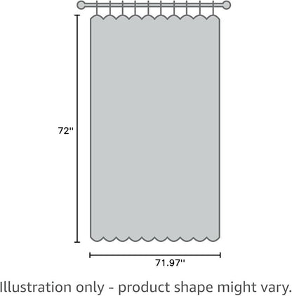 Premium Shower Curtain Liner, 6G PEVA Shower Curtain - Image 2