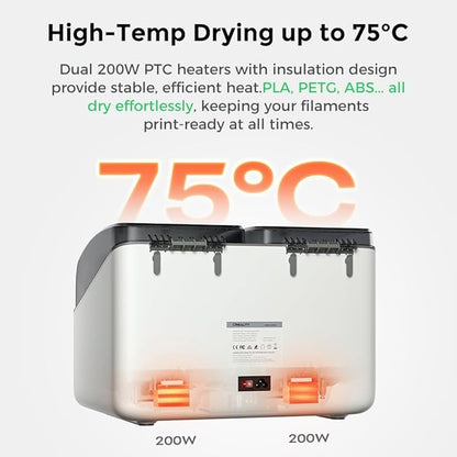 Creality Filament Dryer, Space Pi X4L Filament Storage Box - Image 5