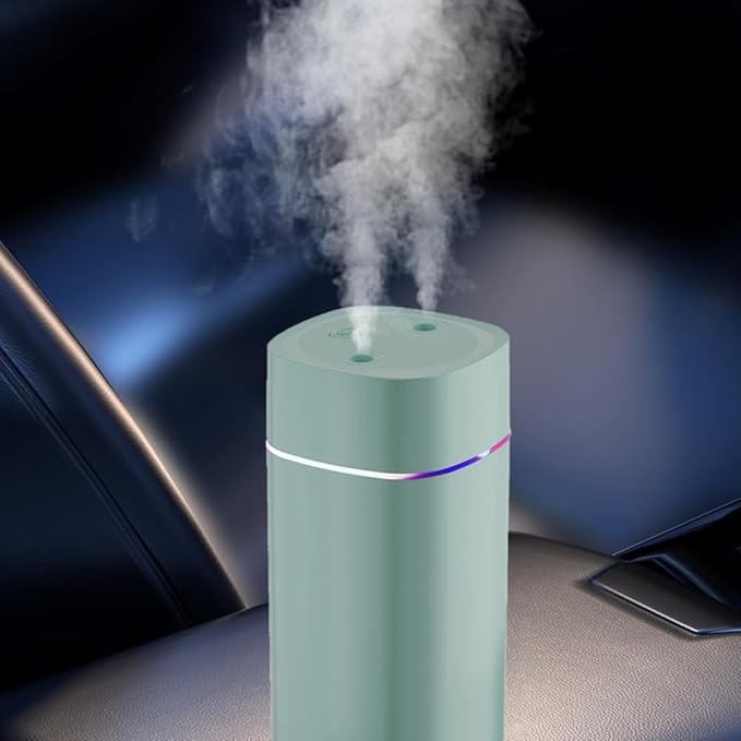 DONGKER Mini Humidifier, 600ml Dual Channels USB Quiet Humidifier - Image 9