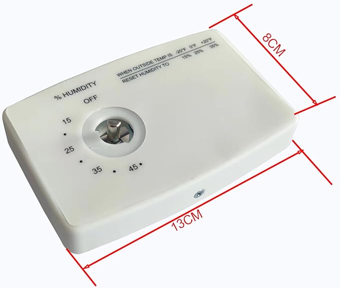 4655 Manual Digital Control Humidifier Control Switch Plan Replacement - Image 4