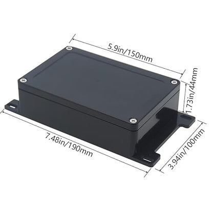 Junction Box, Zulkit Project Box Waterproof Dustproof IP65 ABS Universal - Image 2