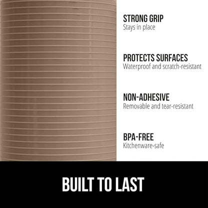 GORILLA GRIP DuraGuard Shelf Liner, 20x30 Non-Adhesive Cabinet Liners - Image 2