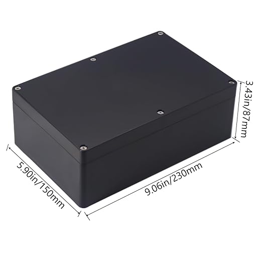 Junction Box IP65 Waterproof ABS Plastic Electrical Project Case Power Junction - Image 2