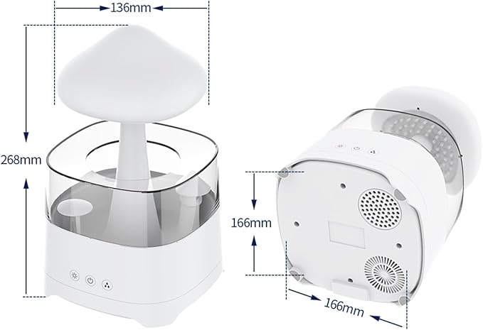Rain Cloud Humidifier for Bedroom - Image 3