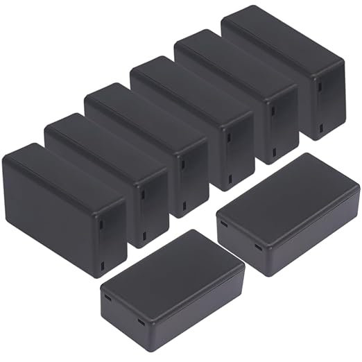 Zulkit 12Pcs Project Boxes ABS Plastic Electrical Project Case Power Junction by Zulkit